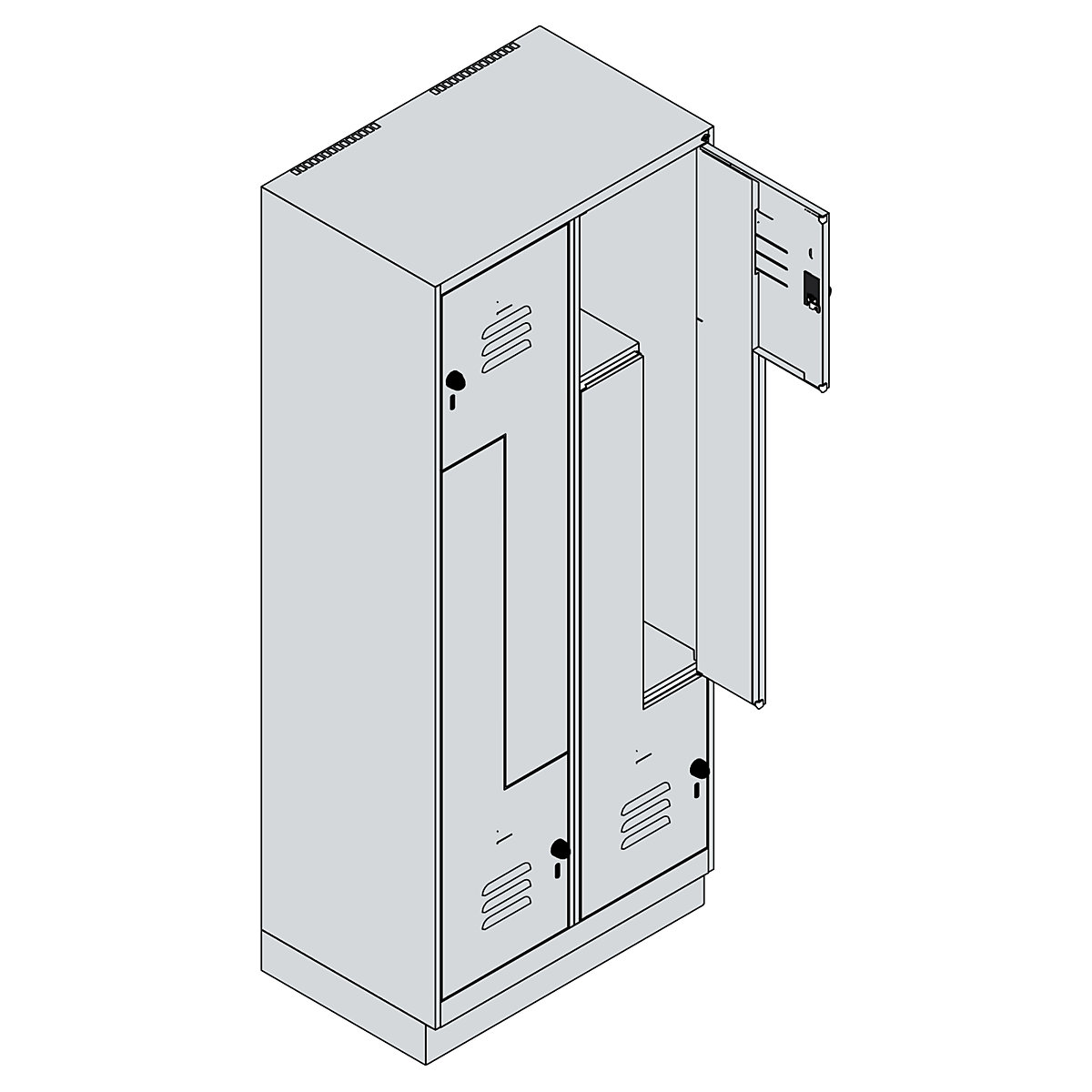 Szafka typu L Classic PLUS – C+P (Zdjęcie produktu 3)-2