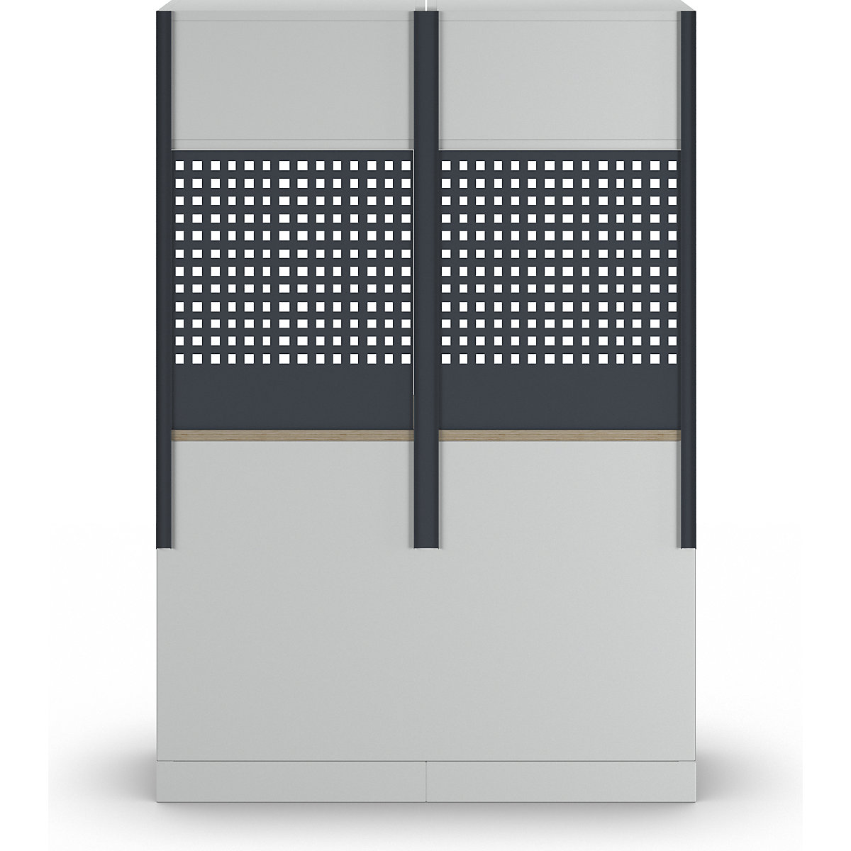 System szaf warsztatowych z szafką dolną z drzwiami skrzydłowymi oraz z szafką dolną z szufladami (Zdjęcie produktu 6)-5
