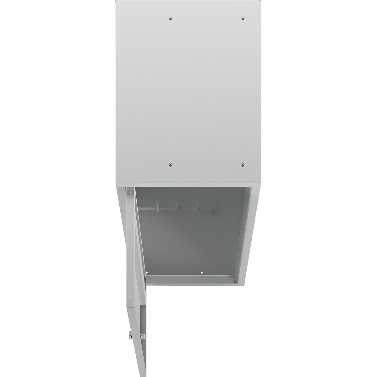 AMSTERDAM kombinált zárható rekeszes szekrény, különálló modul – eurokraft basic (Termék képe 4)-3