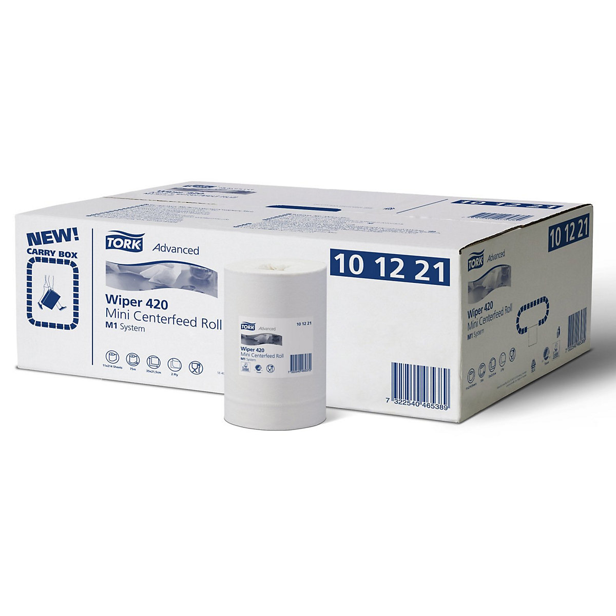 Erős univerzális mini papírtörlők, belül letekeredő – TORK (Termék képe 3)-2