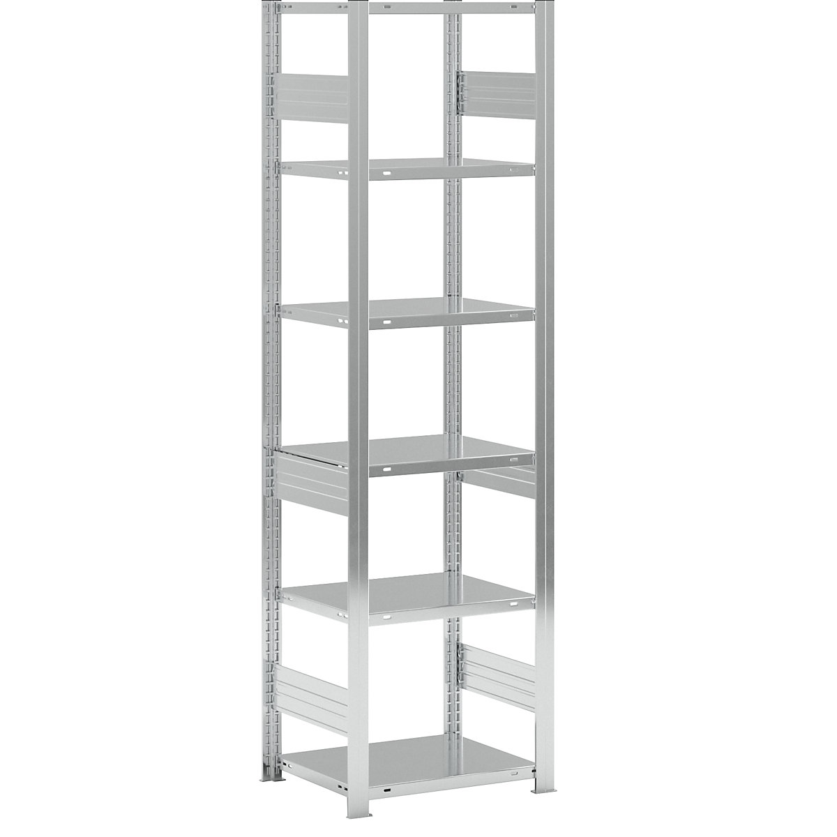 Nagy teherbírású, összedugaszolható állvány, horganyzott, kétoldalas – eurokraft pro