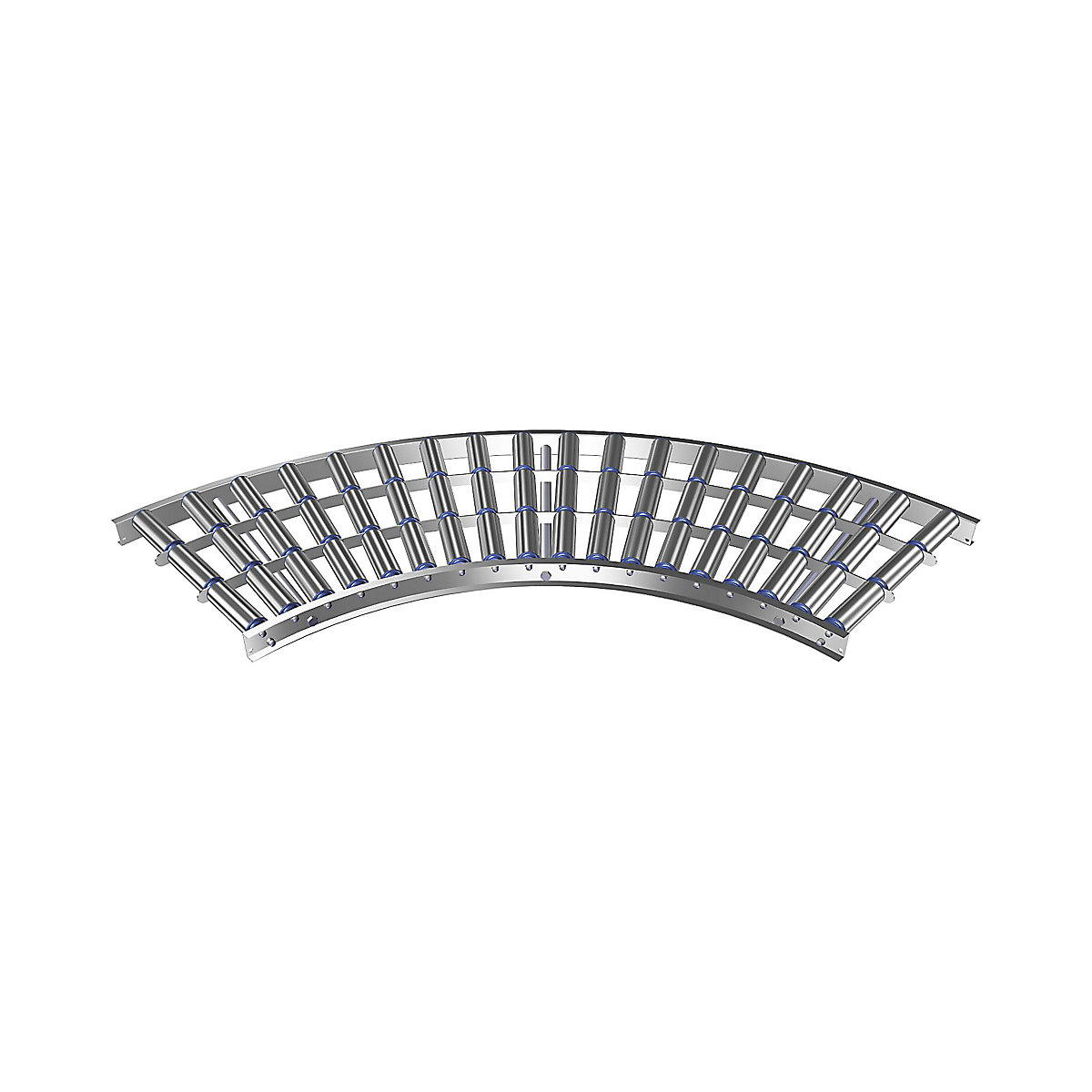 Vía de rodillos ligera, marco de aluminio con rodillos de aluminio - Gura