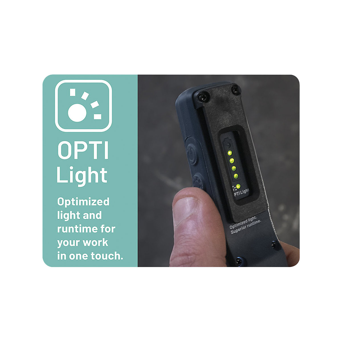 Lámpara de mano LED UNIFORM forLIFE – SCANGRIP (Imagen del producto 4)-3