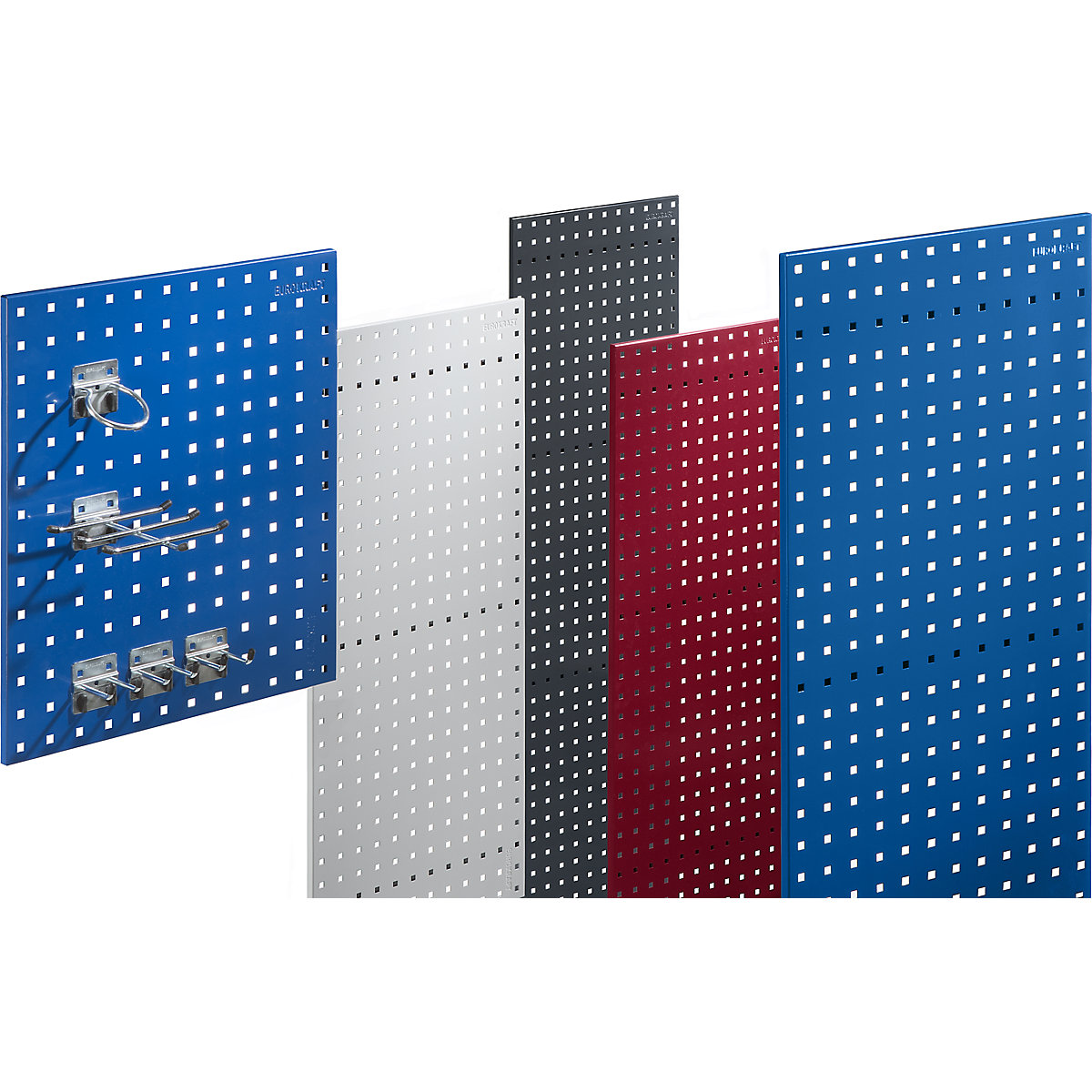 Placa perforada para portaherramientas – eurokraft pro (Imagen del producto 2)-1