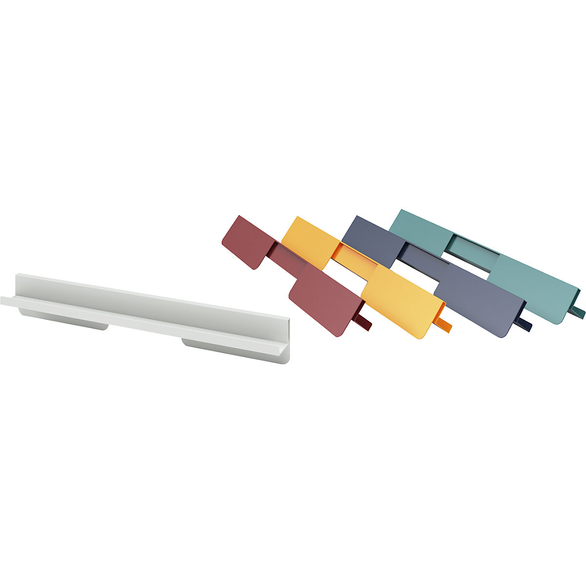Tárolóléc Infinity Wall táblához – magnetoplan (Termék képe 3)-2