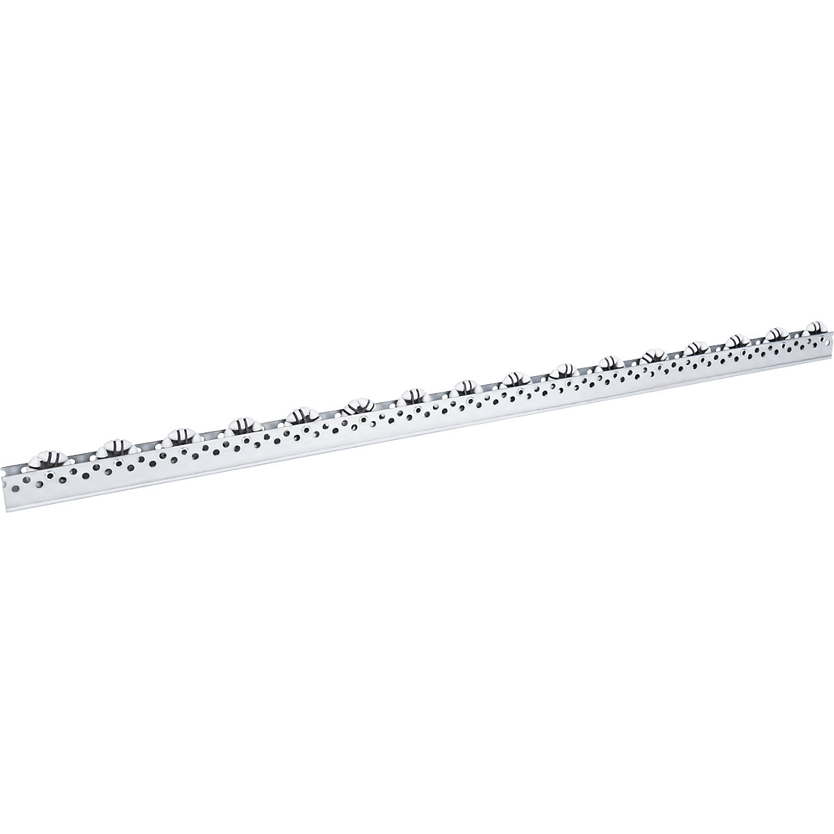 Șină cu role multidirecționale, universal, capacitate portantă 5 kg, spațiere 75 mm, lungime 1,2 m-0
