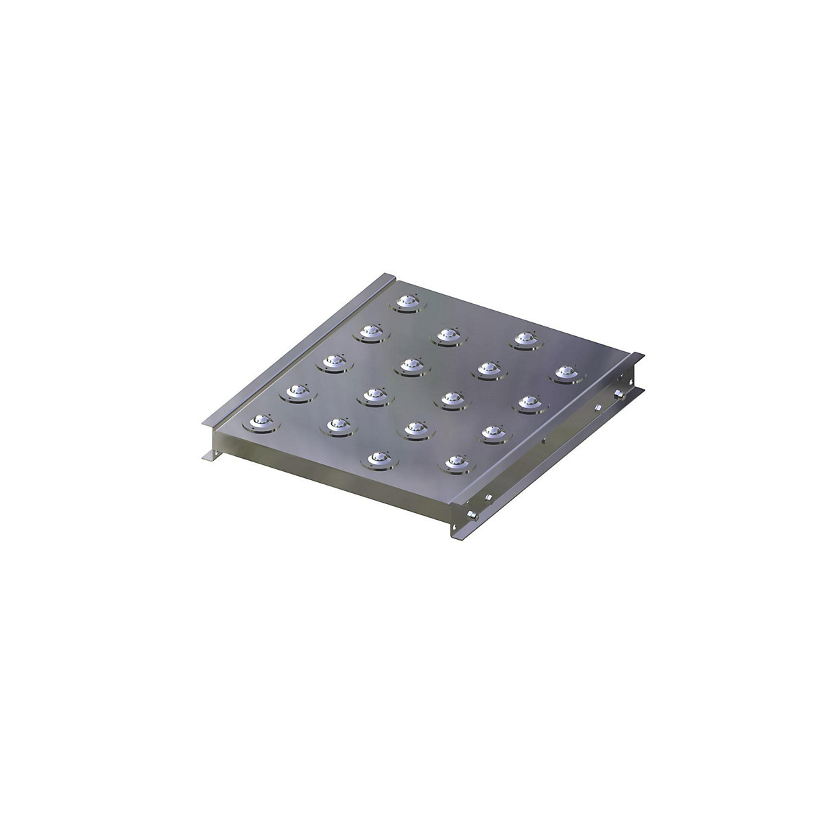 Masă cu role cu bile – Gura, lățime cale 400 mm, lungime 500 mm, spațiere 100 mm-0