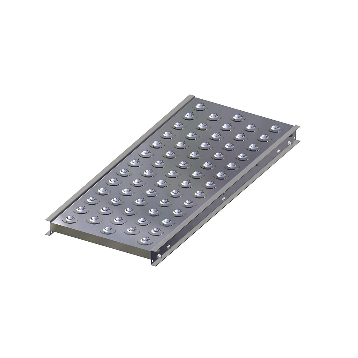 Masă cu role cu bile – Gura, lățime cale 400 mm, lungime 1000 mm, spațiere 75 mm-0