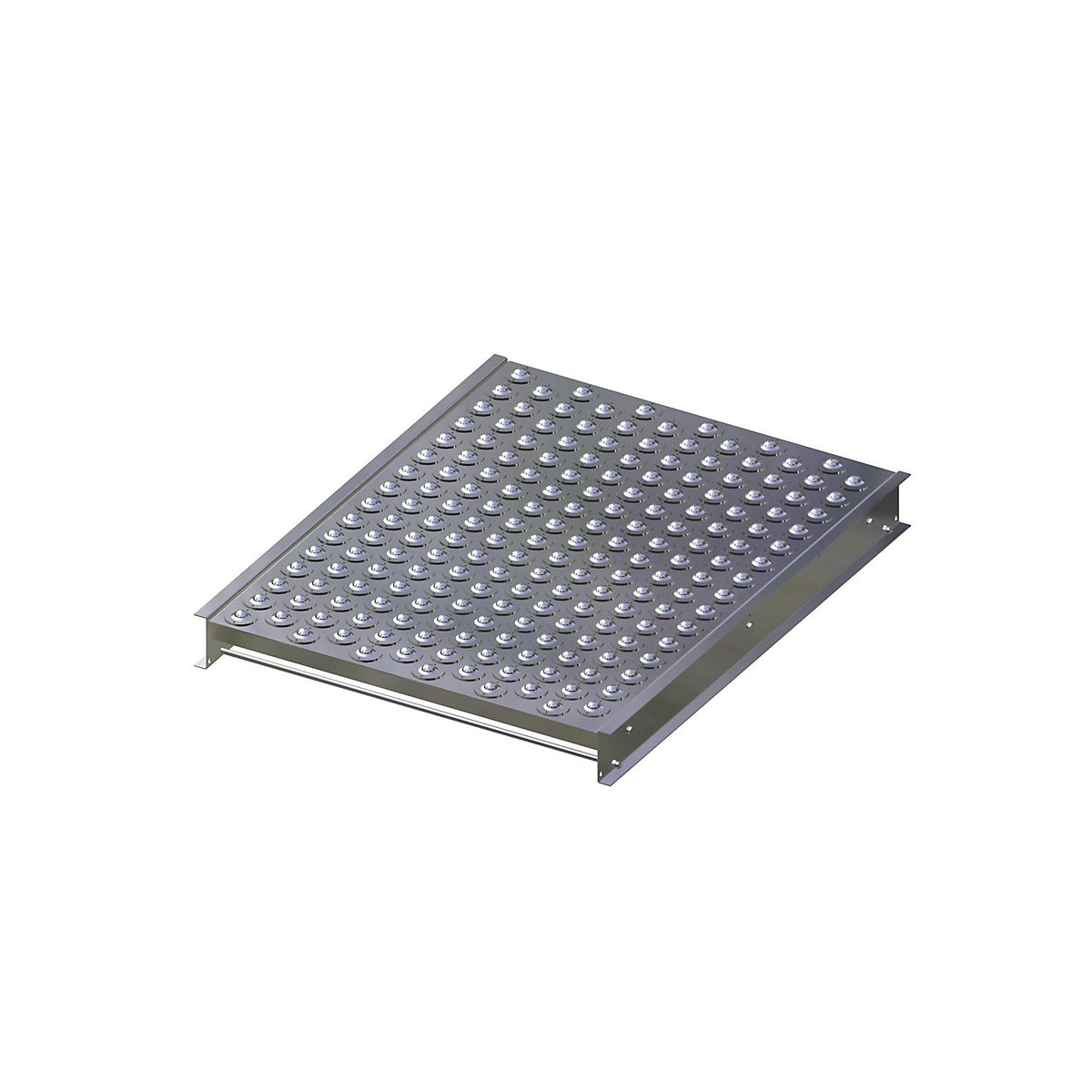 Masă cu role cu bile – Gura, lățime cale 750 mm, lungime 1000 mm, spațiere 60 mm-0