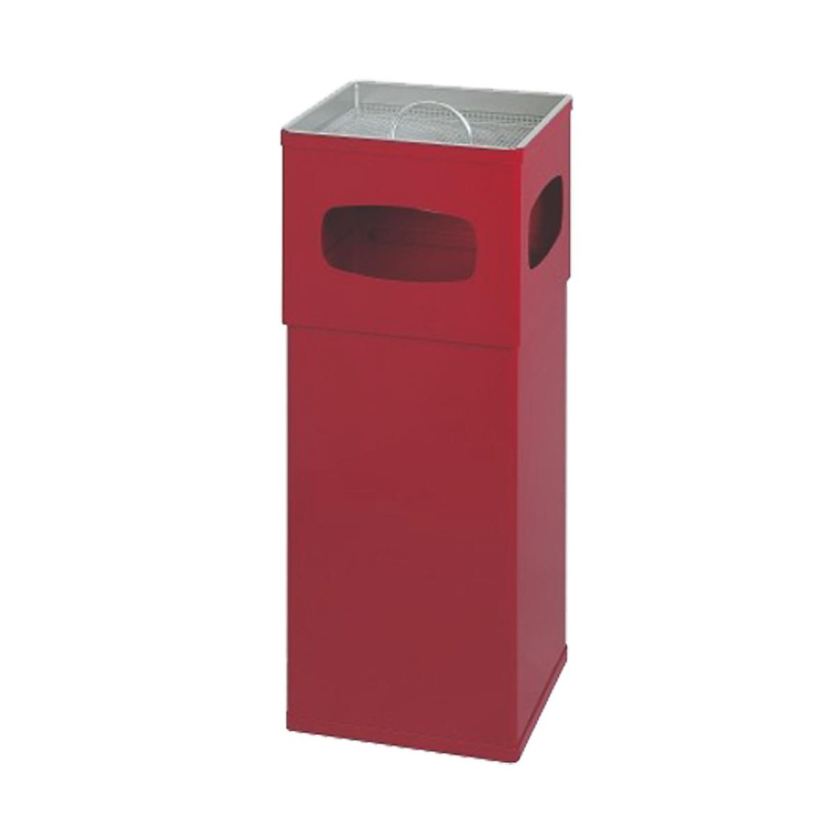 Combi-asbak, aluminium