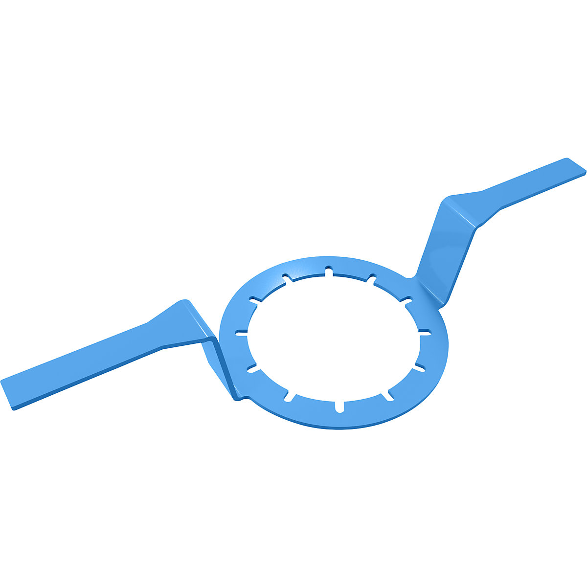 IBC/KTC-dekselopener – eurokraft pro, voor schroefdoppen DN 150 / nominale diameter 150 mm, staal-0