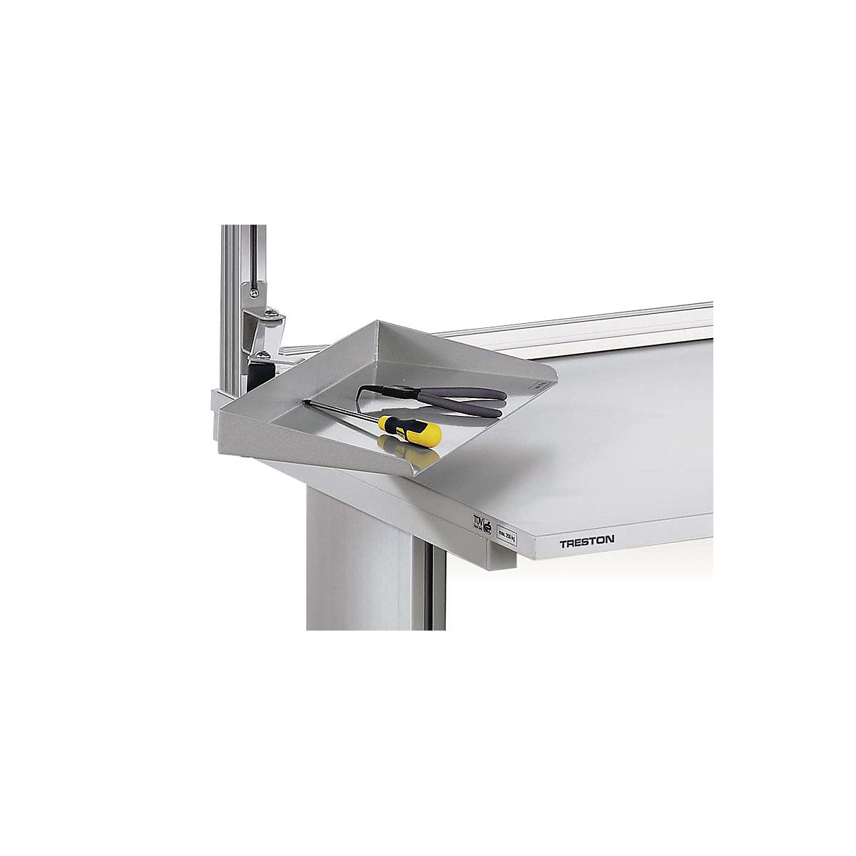 Universele zwenkarm – Treston, draagvermogen 15 kg, d x b = 220 x 550 mm-0