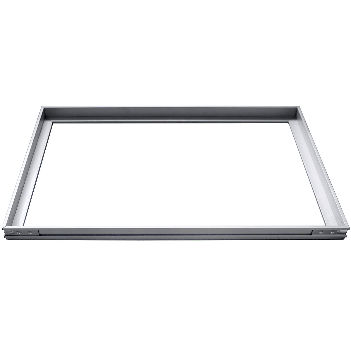 Aluminium inbouwframe – Miltex, voor profielmatten van aluminium, voor l x b = 585 x 385 mm-0