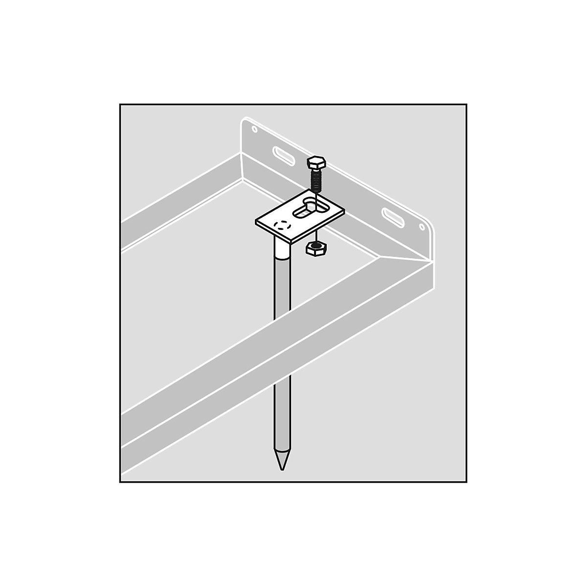 Bodemanker – WSM, VE = 2 st., incl. montagemateriaal-0