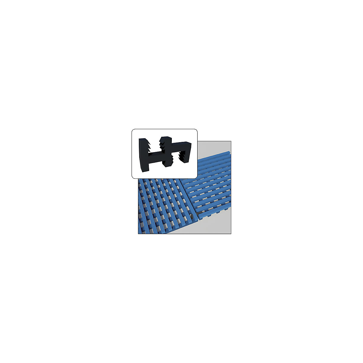 Verbindingselement, zwart – NOTRAX