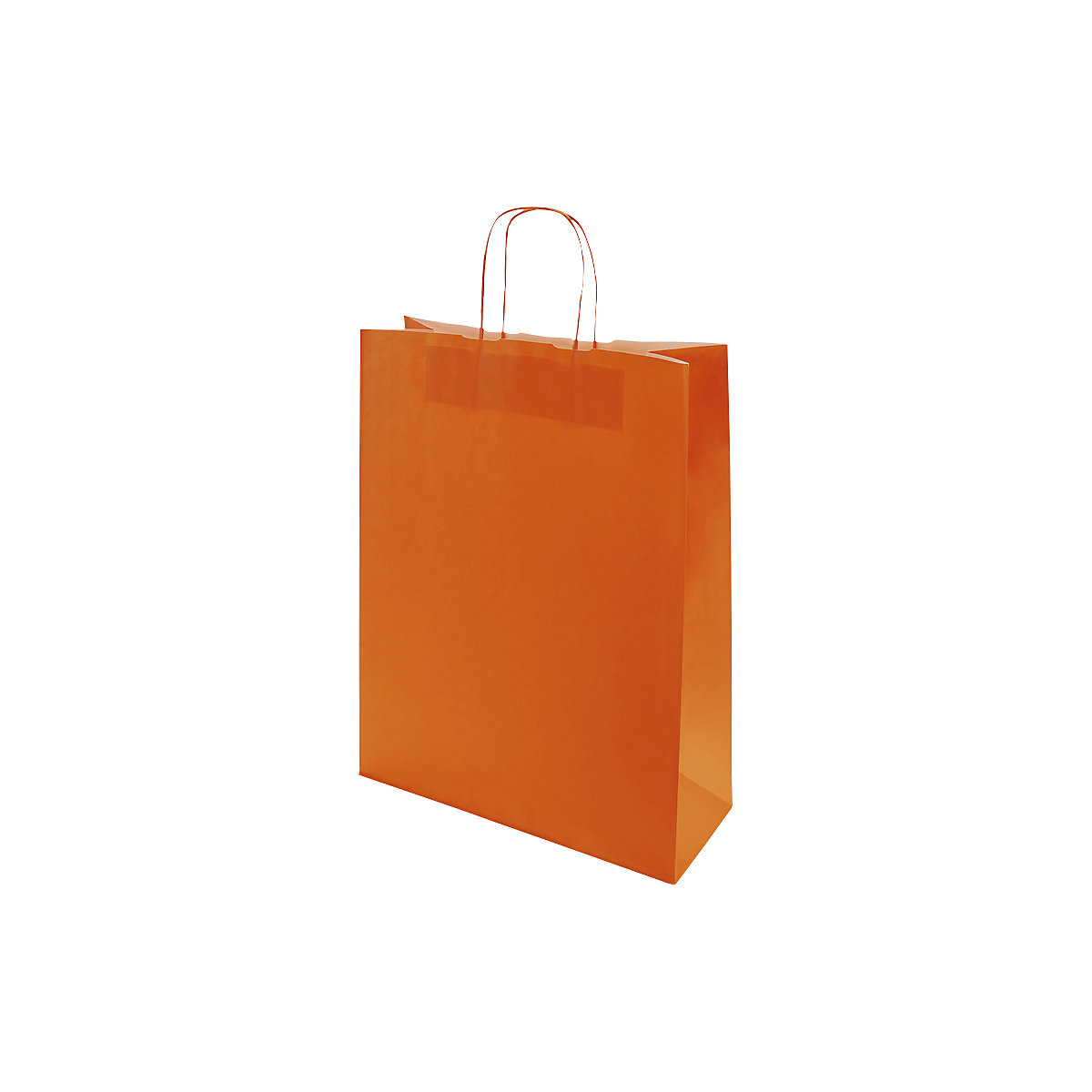 Papiertragetasche FRESH, orange, LxBxH 320 x 130 x 425 mm, 100 g/m², VE 250 Stk, ab 5 VE-2