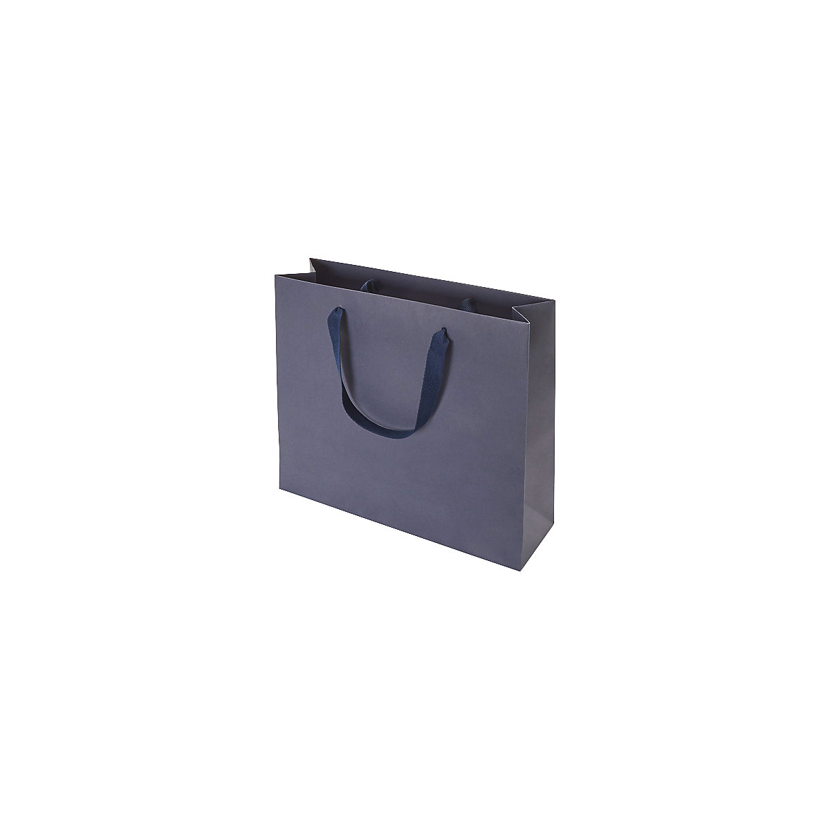 Papiertragetasche Style UNI ratioform, dunkelblau, LxBxH 320 x 100 x 275 mm, VE 200 Stk-2