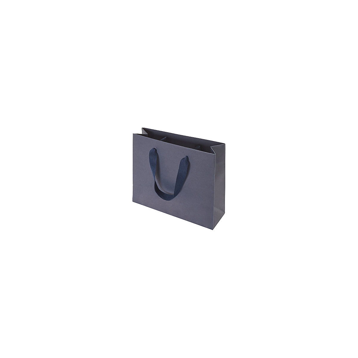 Papiertragetasche Style UNI ratioform, dunkelblau, LxBxH 240 x 80 x 200 mm, VE 200 Stk-1