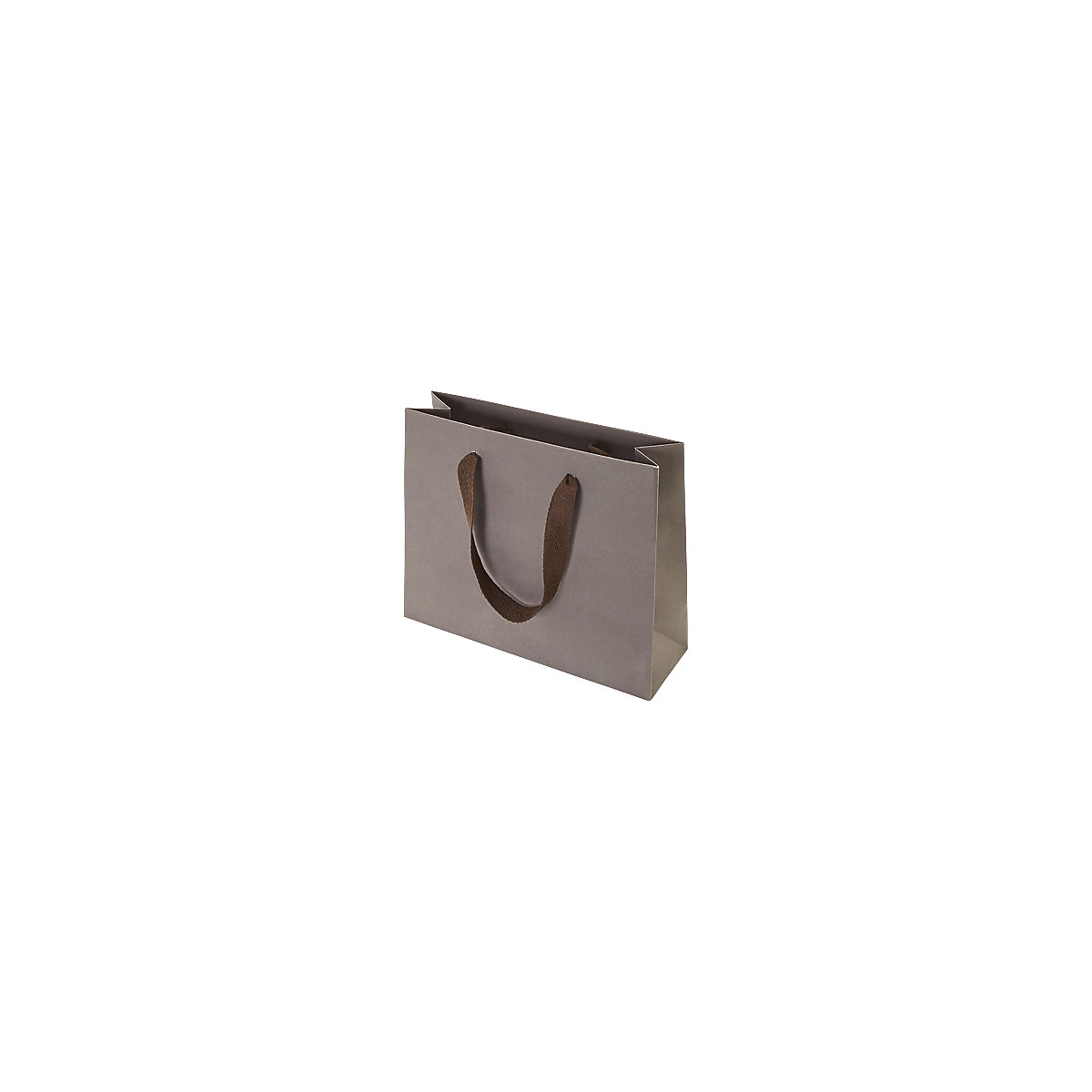 Papiertragetasche Style UNI ratioform, dunkelbraun, LxBxH 240 x 80 x 200 mm, VE 200 Stk-2