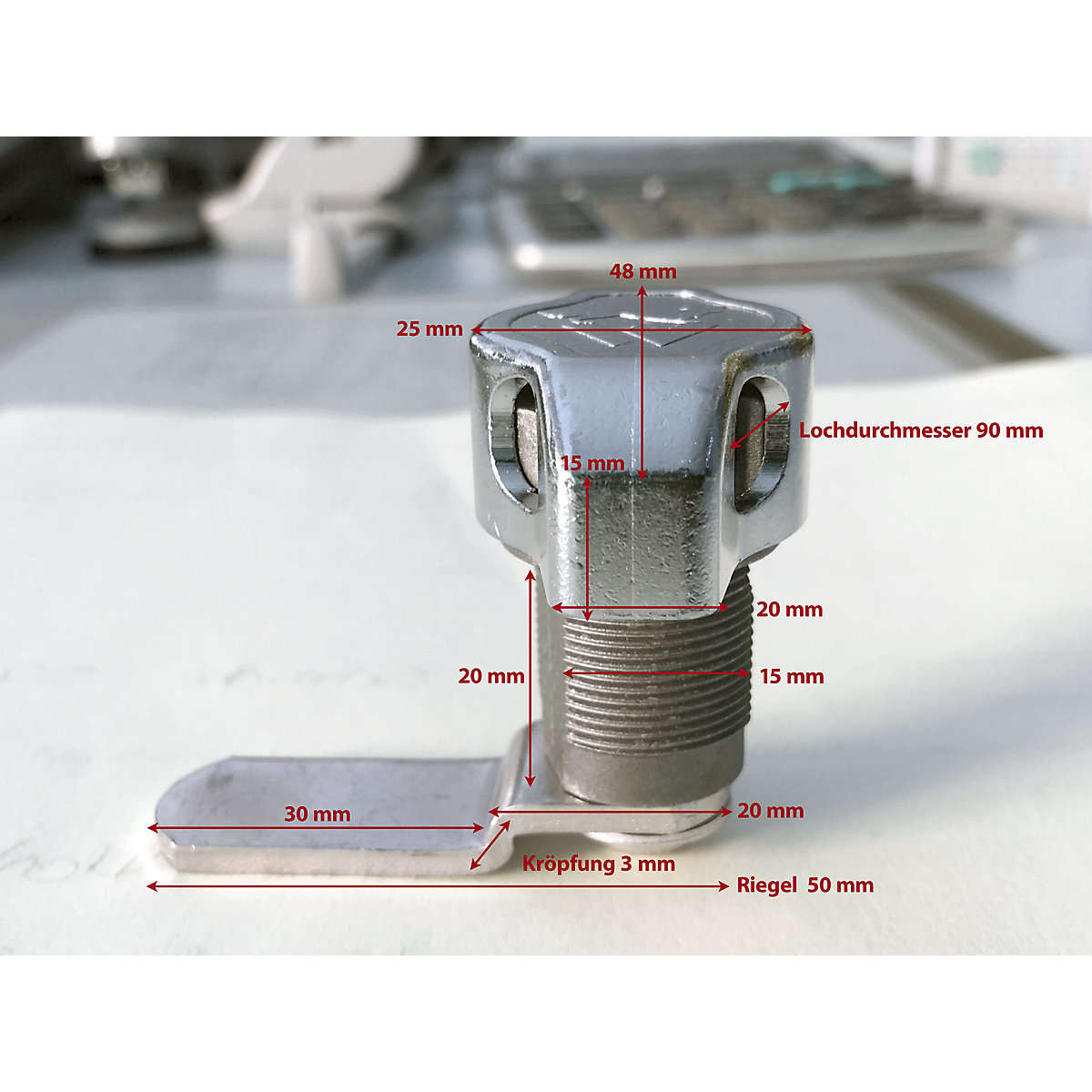 Închidere cu zăvor rotativ (Imagine produs 2)-1
