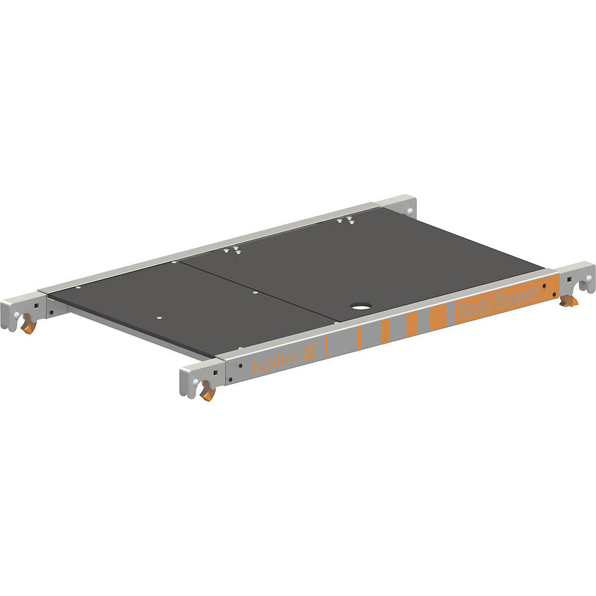 Access bridge with trapdoor – Layher