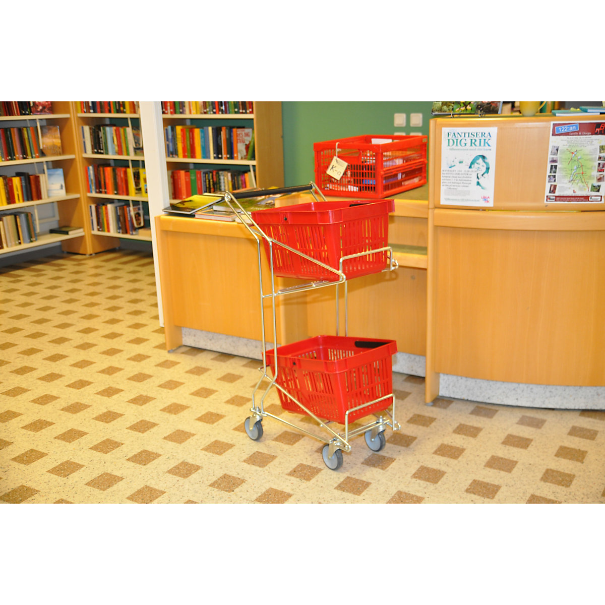 Basket for shopping trolley – Kongamek (Product illustration 3)-2