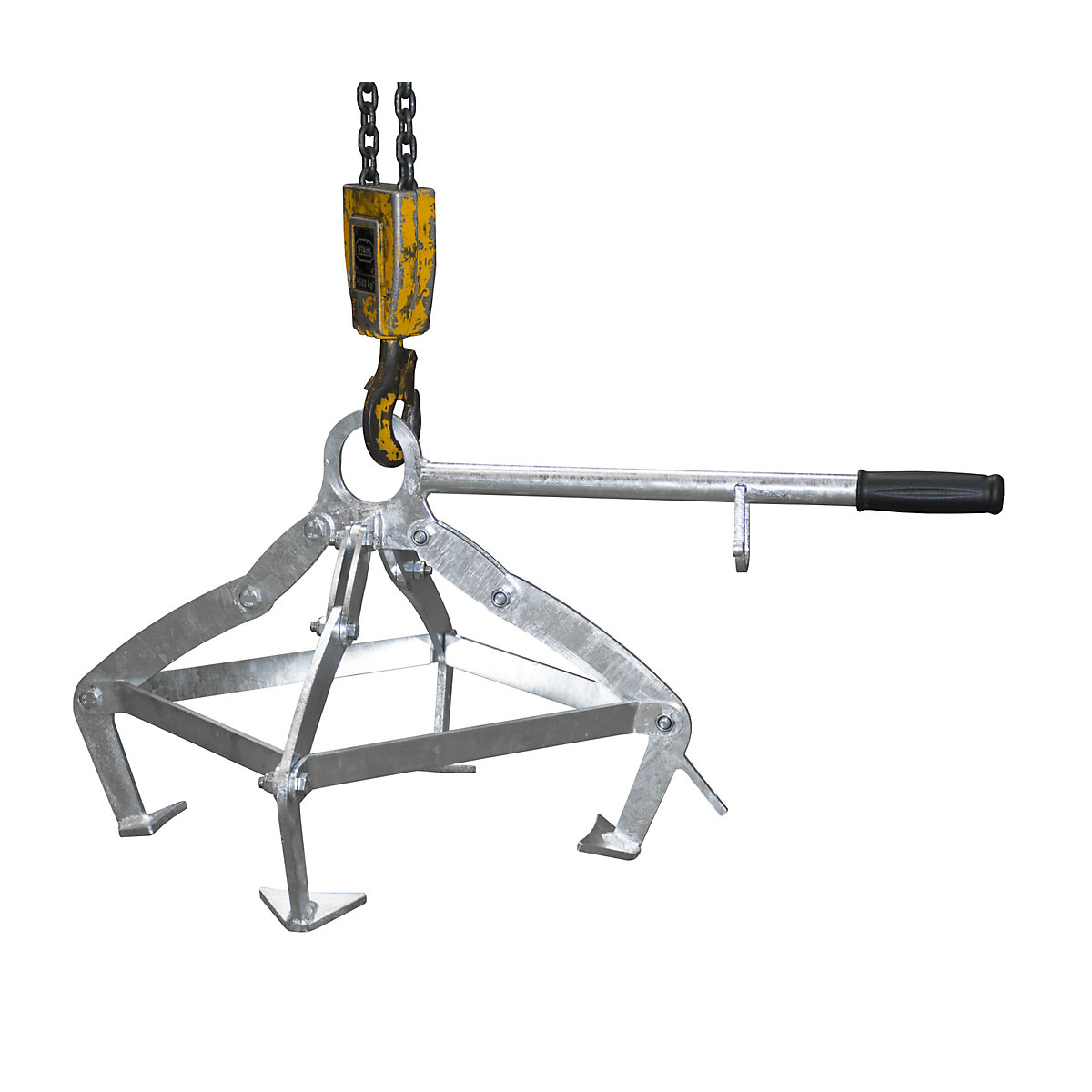 Drum gripper with 4-point clamping system - eurokraft pro