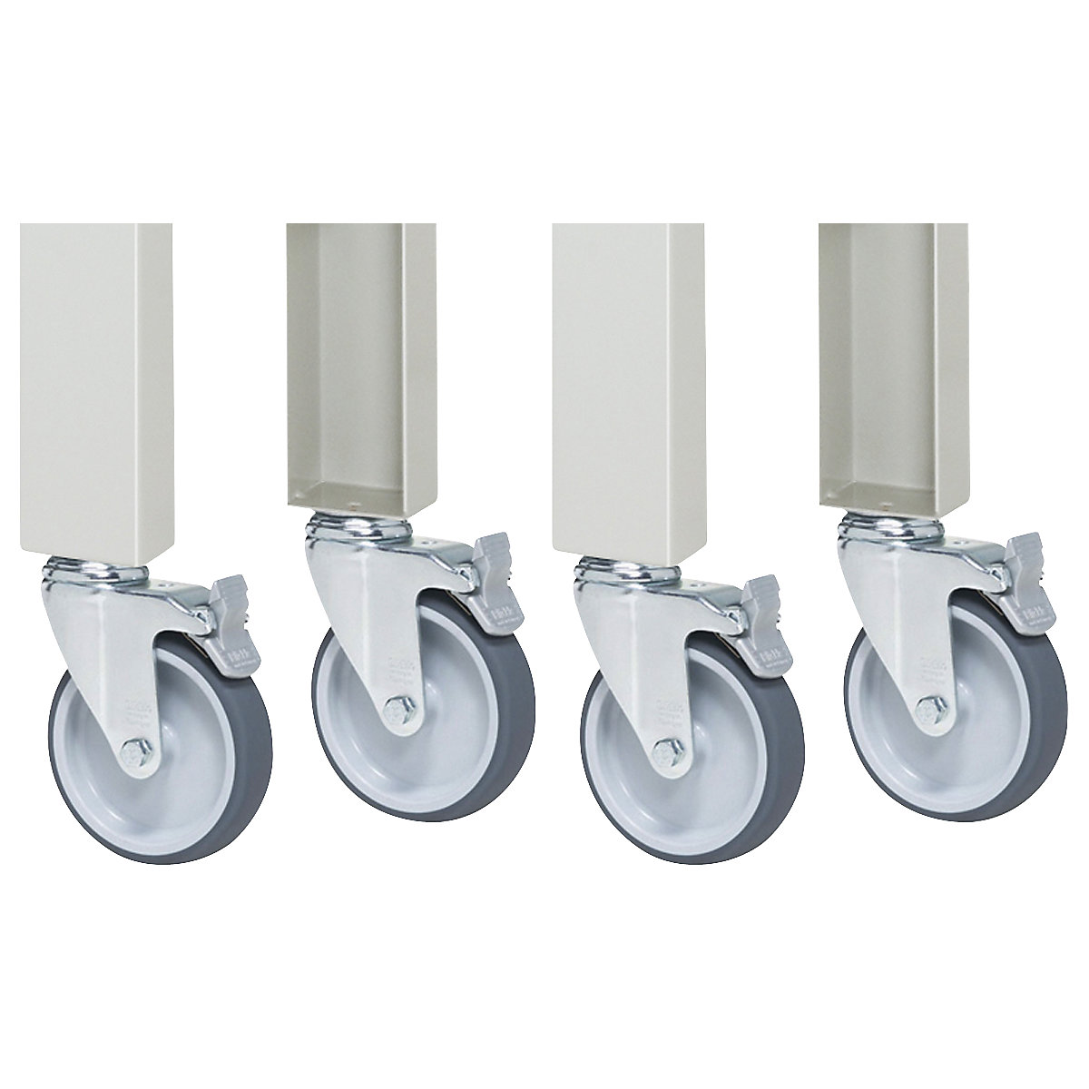 Set of castors - RAU