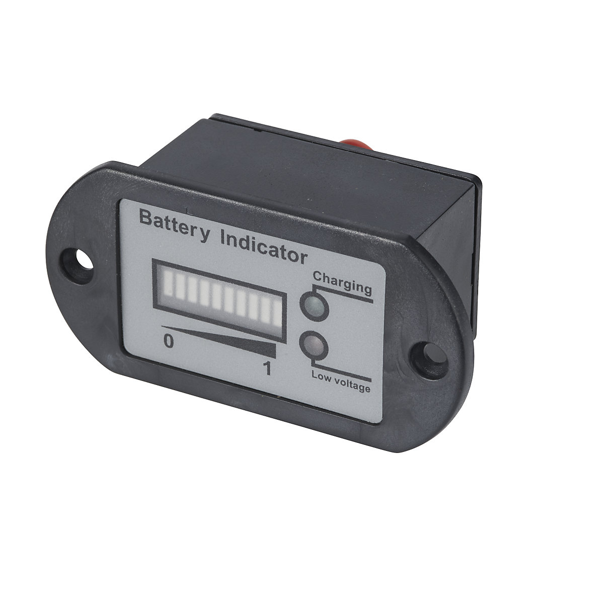 Charge and battery level indicator