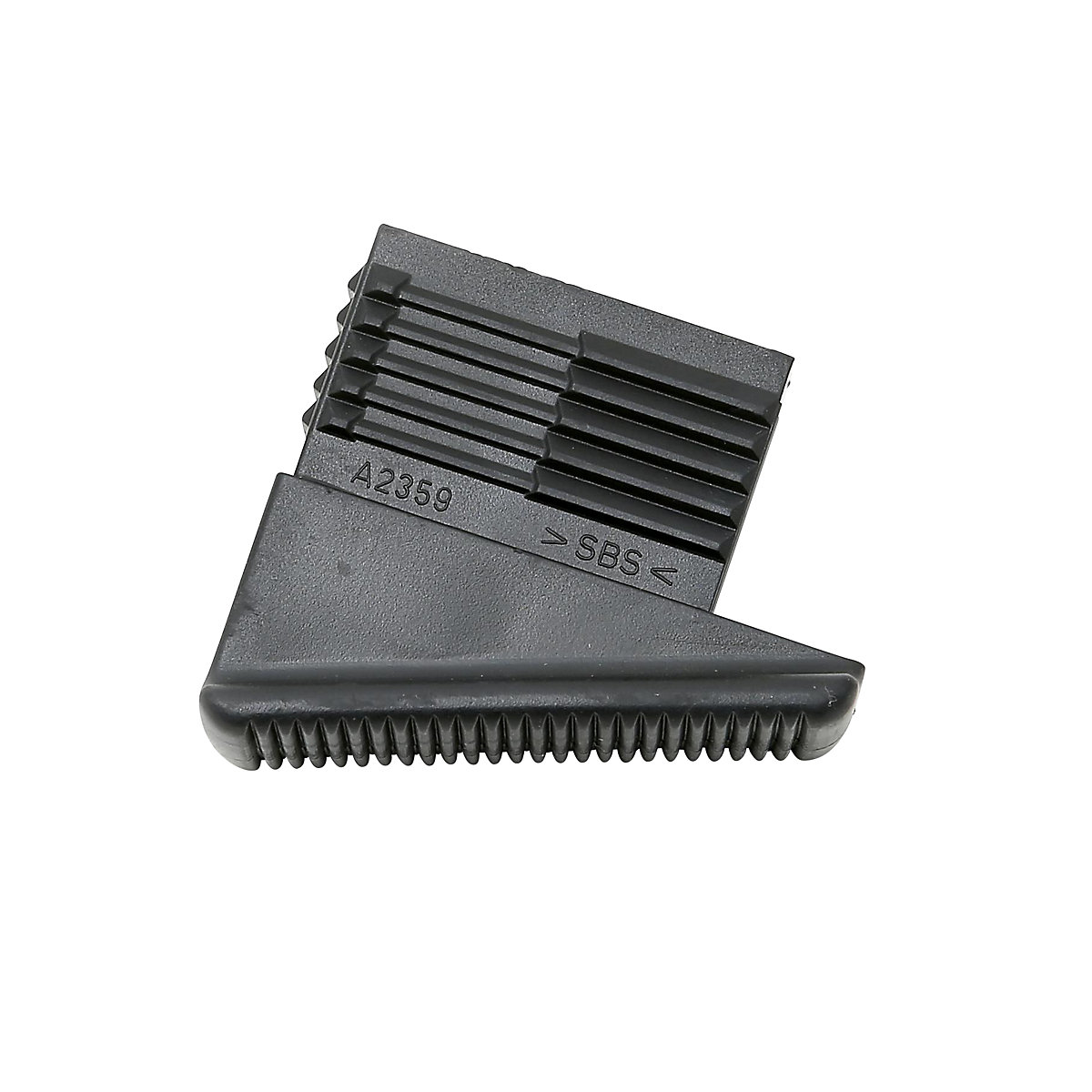 Ladder foot for aluminium folding steps