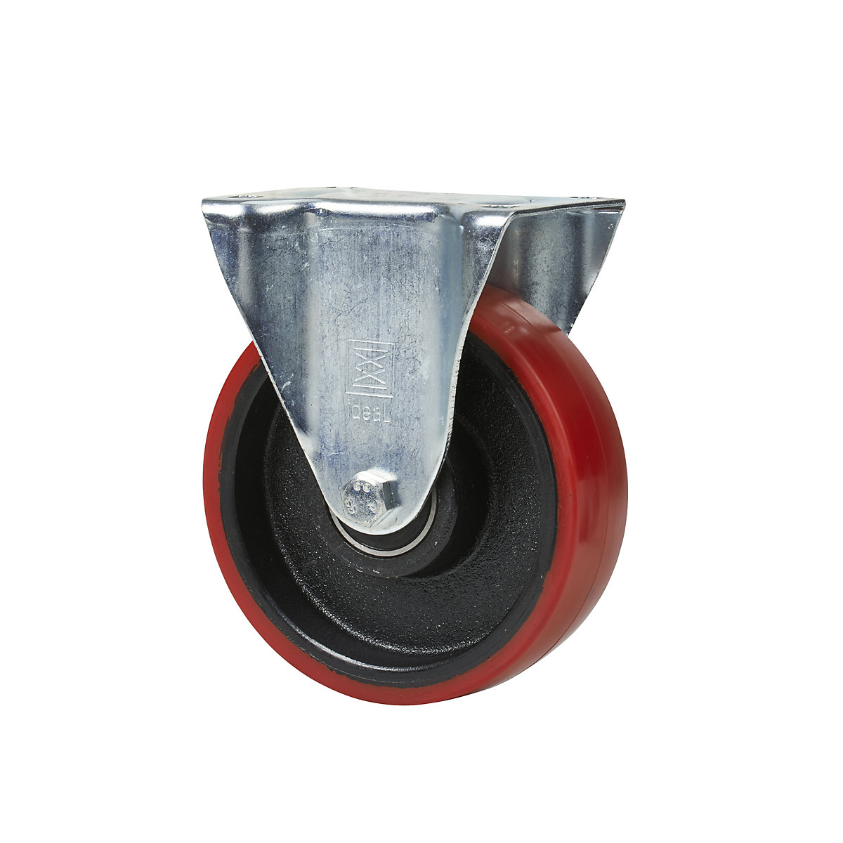 Spare wheel for lifting platform trolley