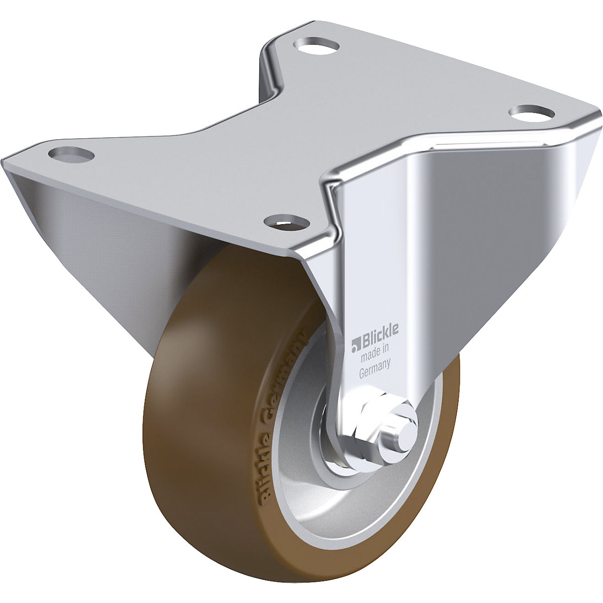 BK-ALB fixed sheet steel castor - Blickle