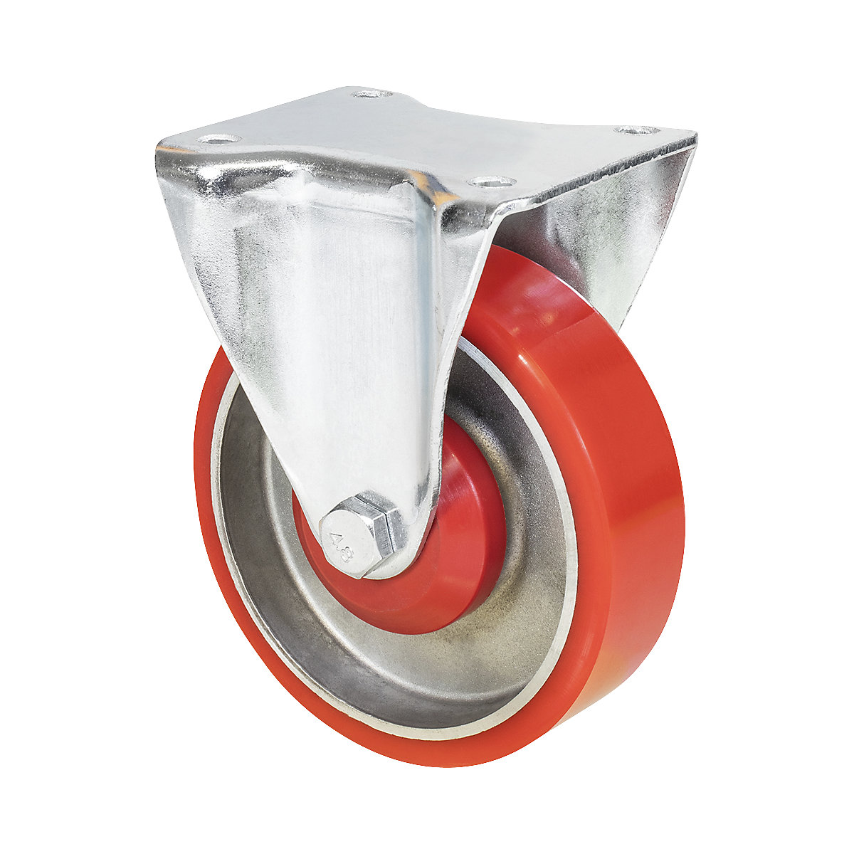 Heavy duty fixed castors for transport equipment - Wagner