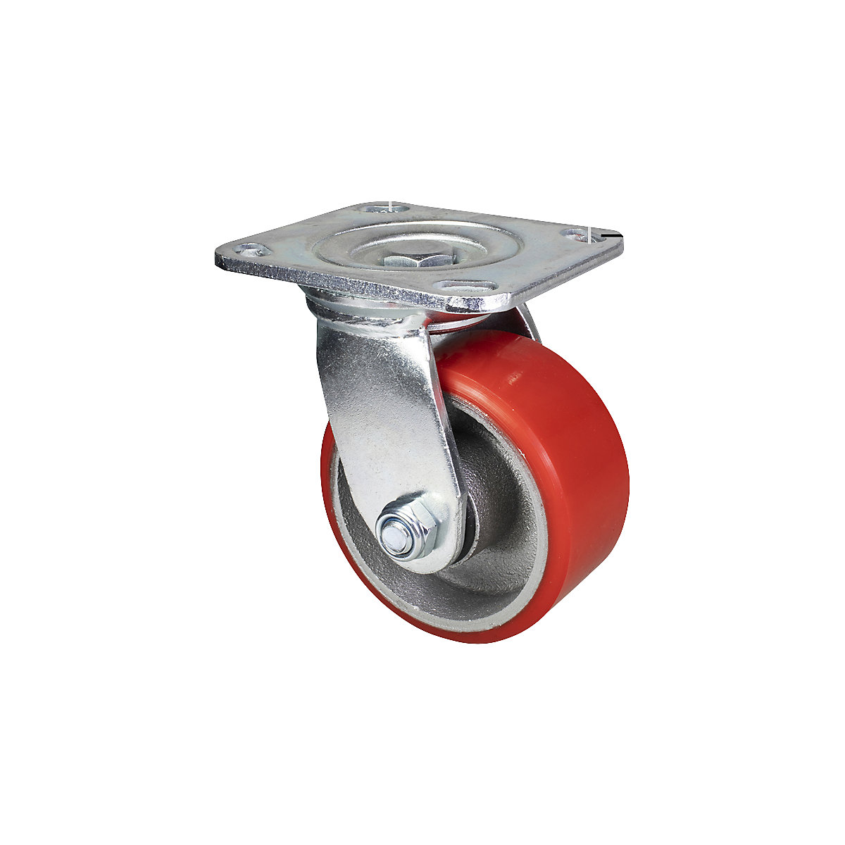 Heavy duty swivel castors for transport equipment – Wagner (Product illustration 2)-1