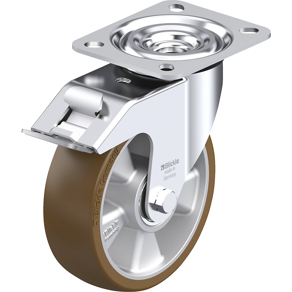 L-ALB-FI sheet steel swivel castor - Blickle