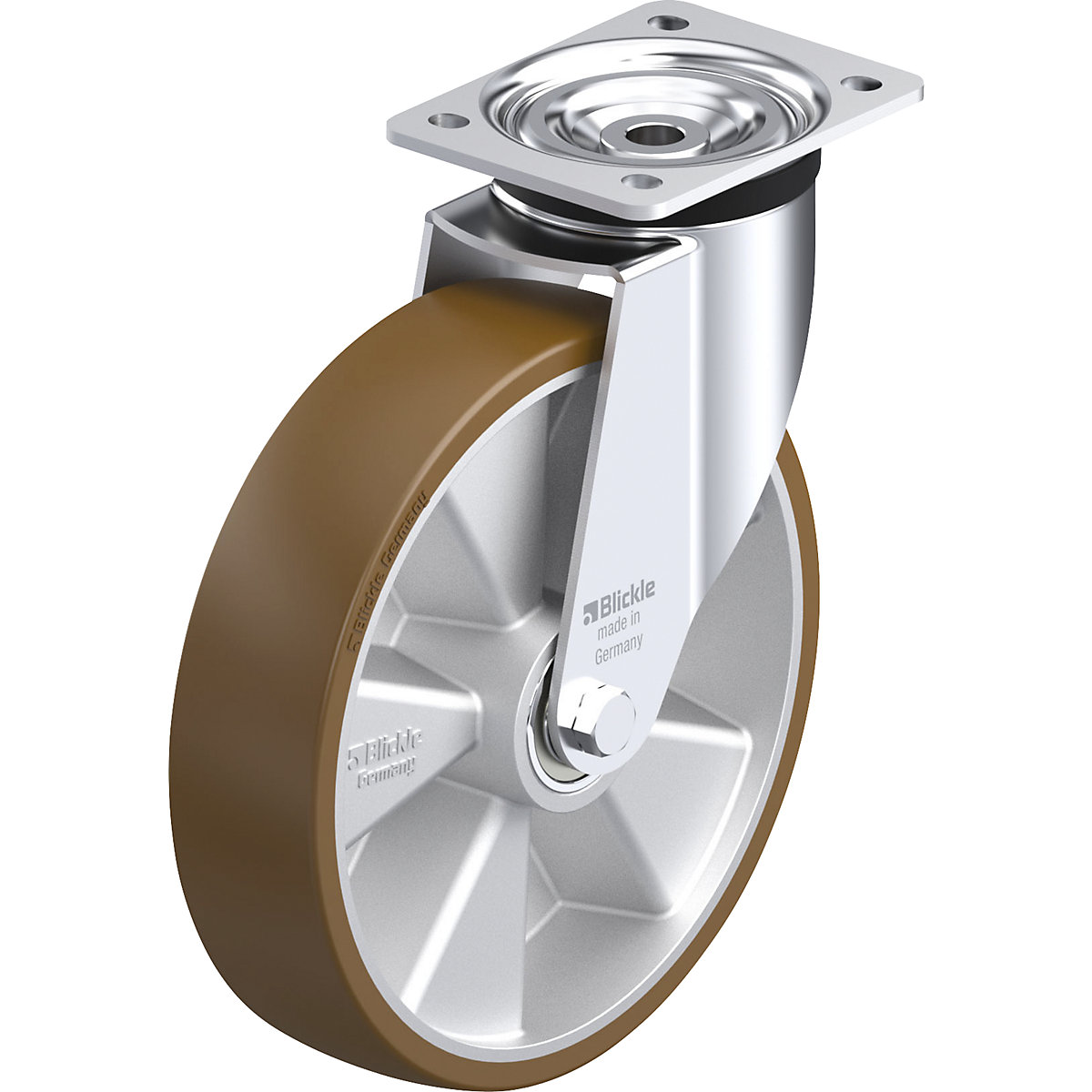 L-ALB sheet steel swivel castor - Blickle