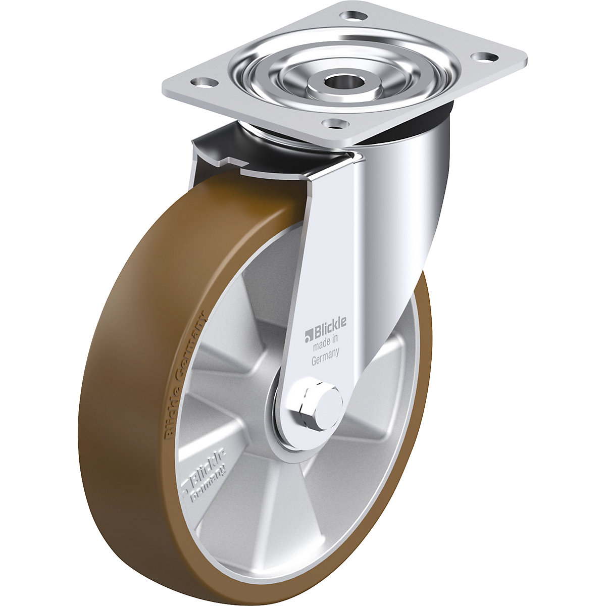 L-ALB sheet steel swivel castor - Blickle