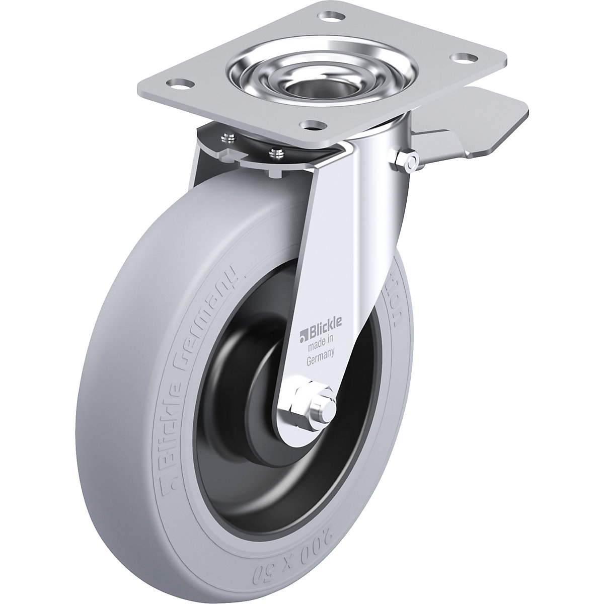 LE-POES-ST-SG sheet steel swivel castor - Blickle
