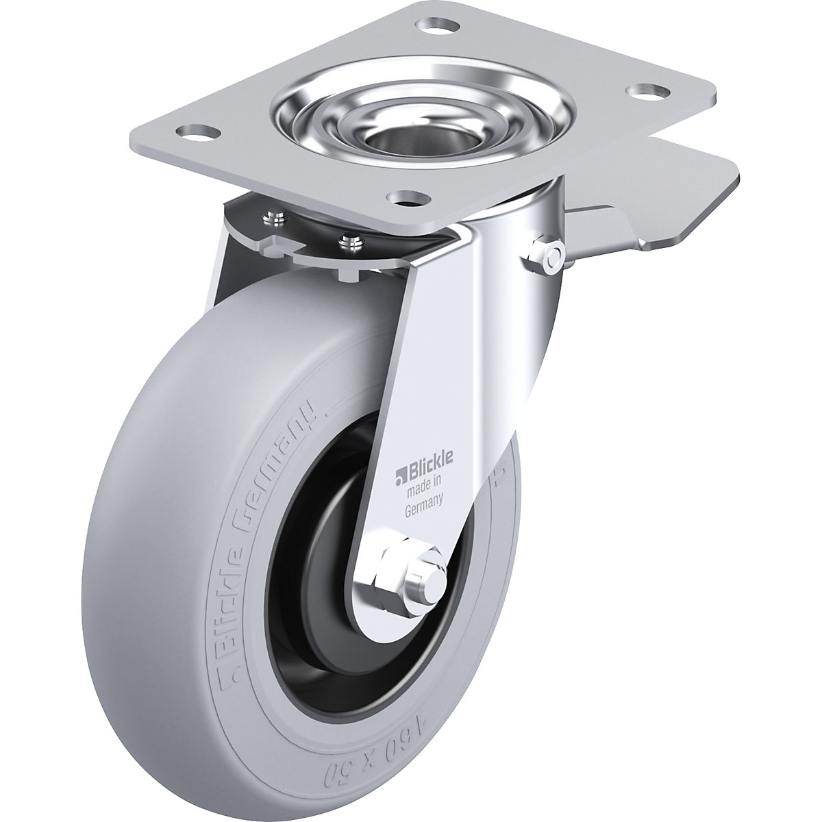 LE-POES-ST-SG sheet steel swivel castor - Blickle