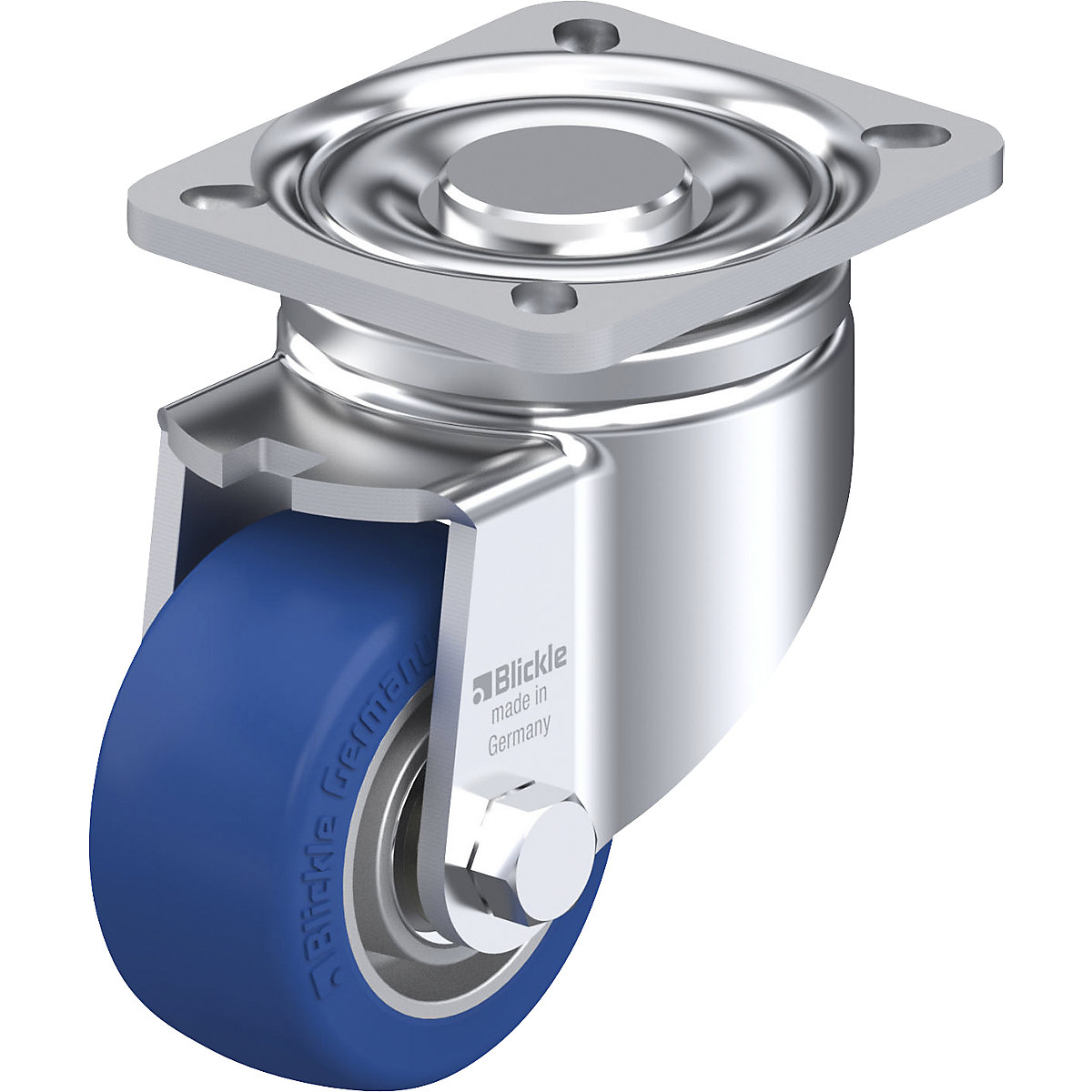 LH-ALBS sheet steel swivel castor - Blickle