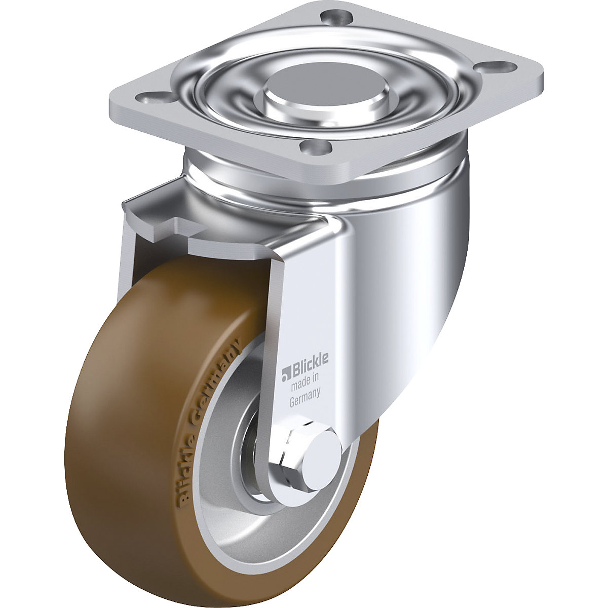 LH-ALB sheet steel swivel castor - Blickle