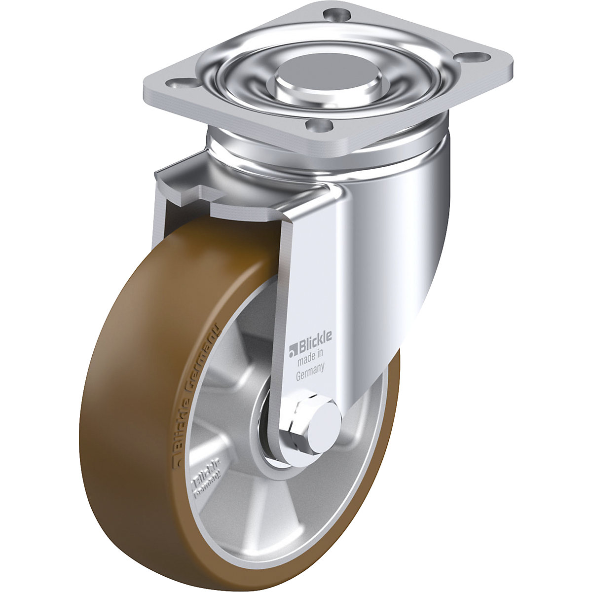 LH-ALB sheet steel swivel castor - Blickle