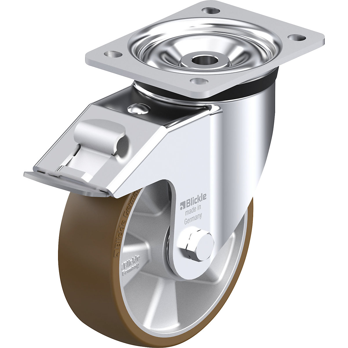 LK-ALB-FI sheet steel swivel castor - Blickle