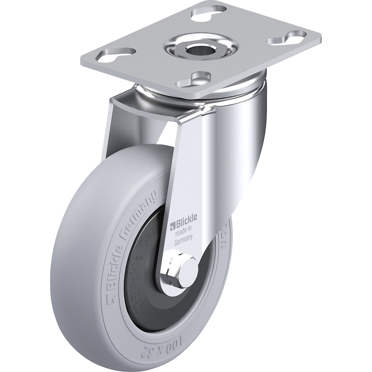 LKPA-POES-KF-SG light duty swivel castor – Blickle