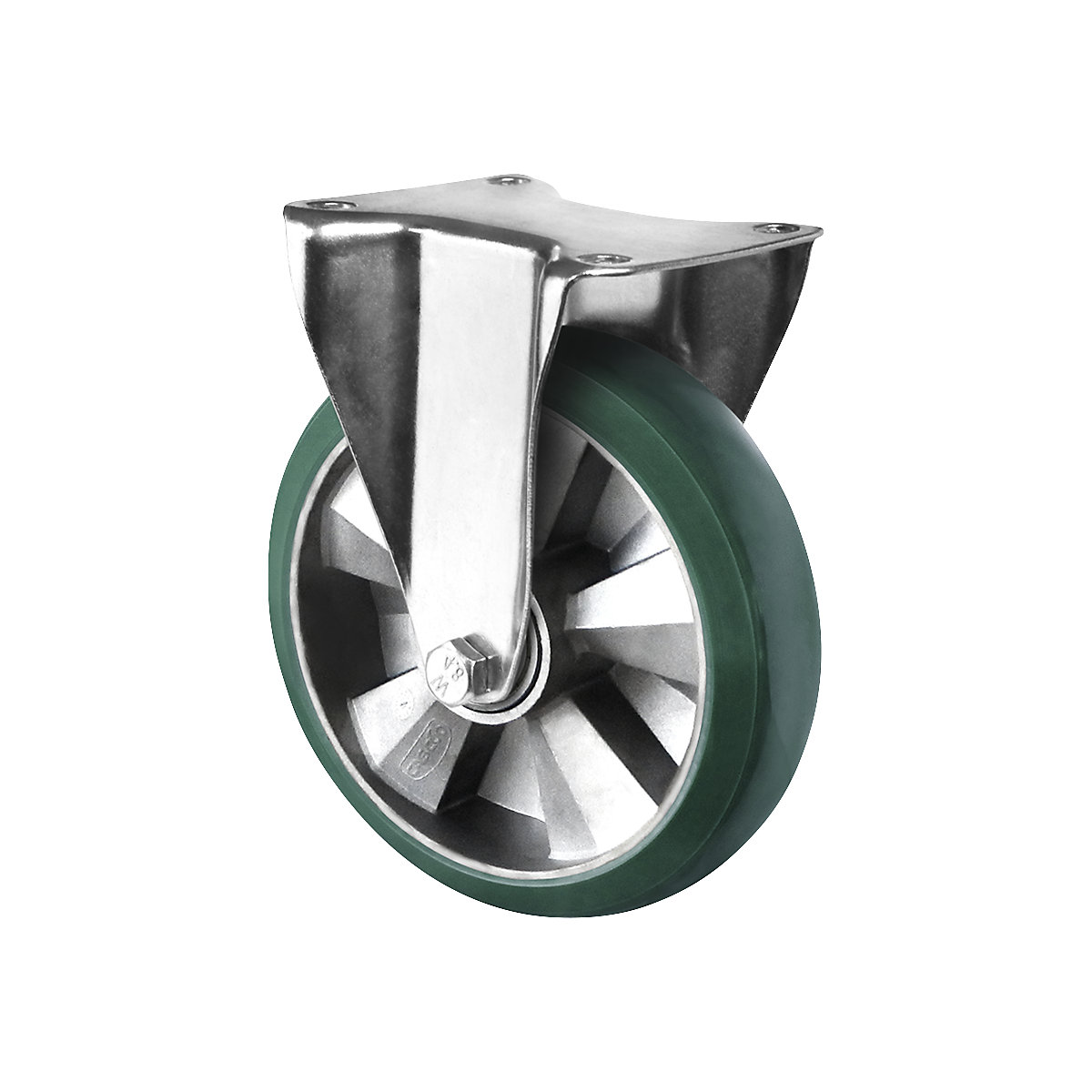 PU elastic tyre, green