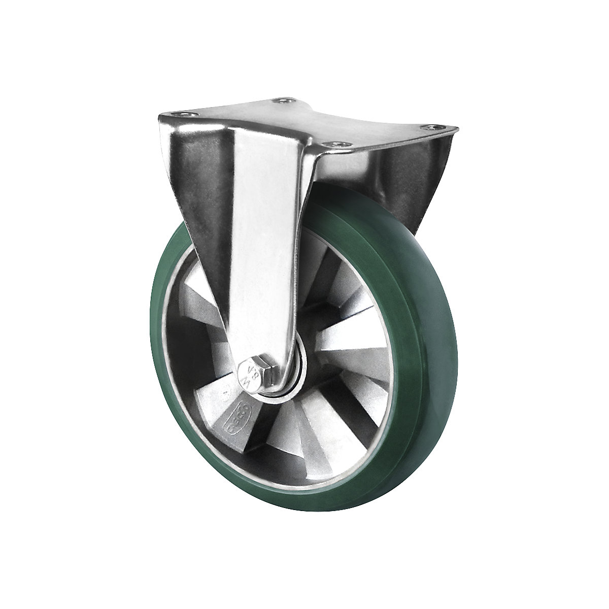 PU elastic tyre, green