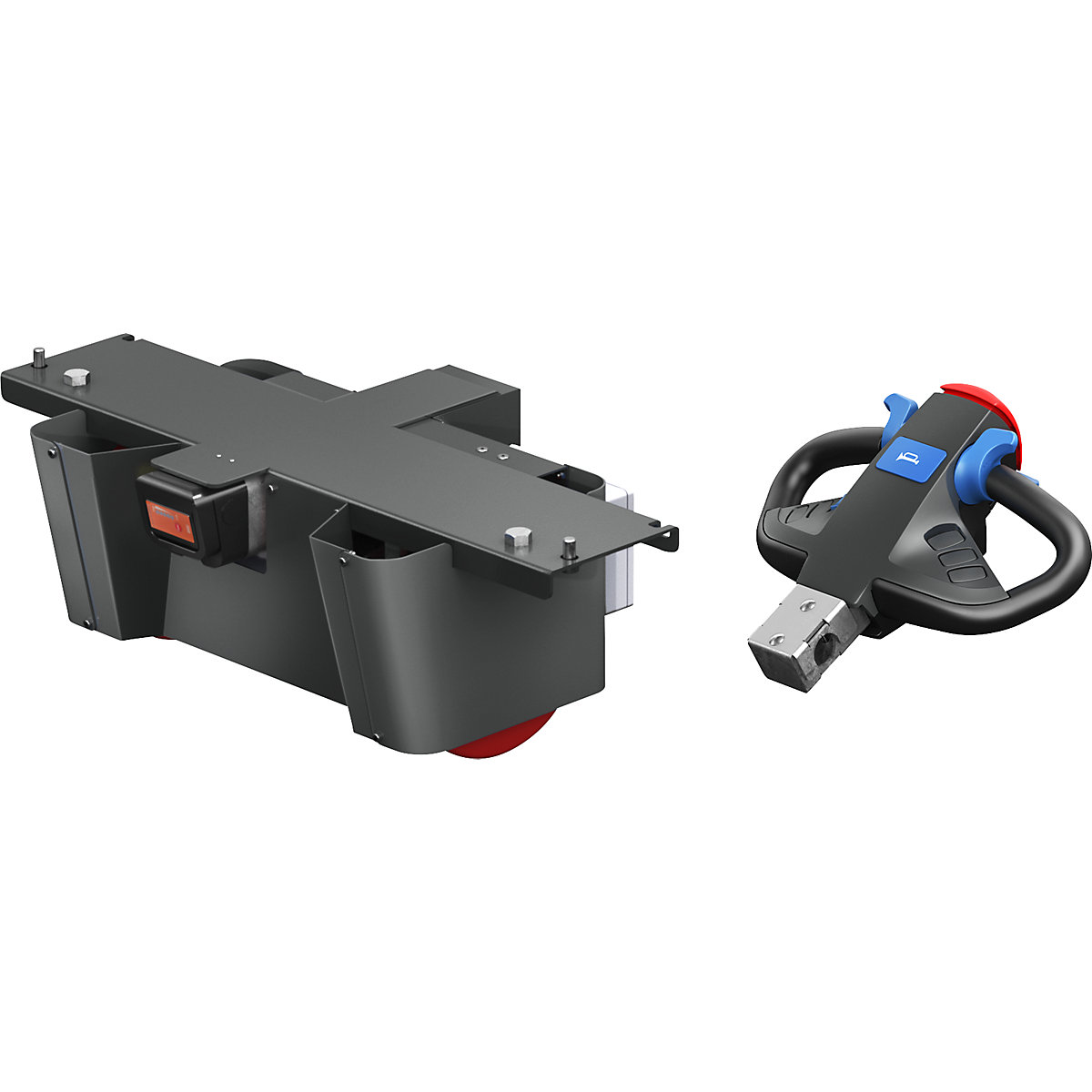 Cărucior de montaj CustomLine cu motor electric – eurokraft pro (Imagine produs 3)-2