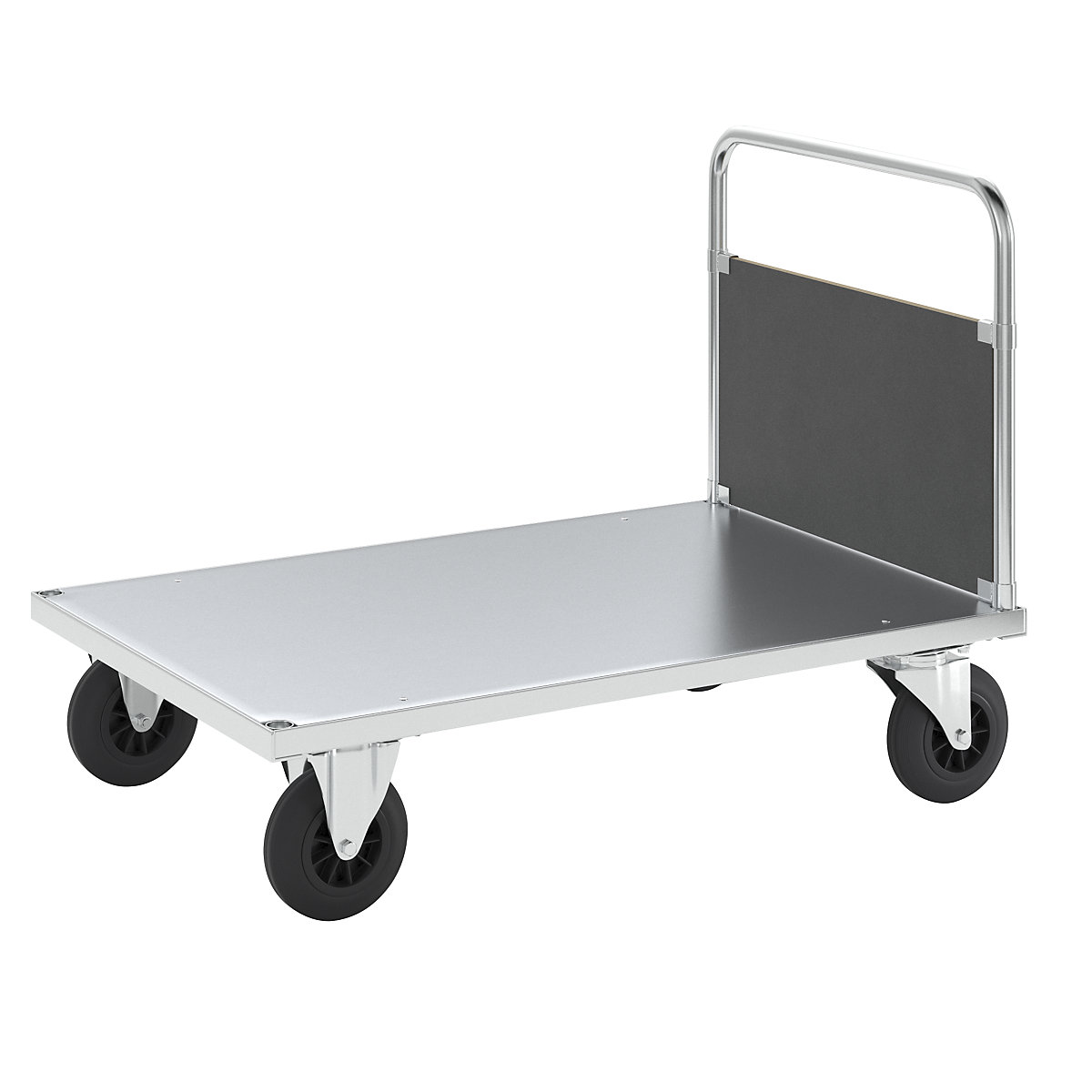 Cărucior cu platformă, capacitate portantă 500 kg – Kongamek