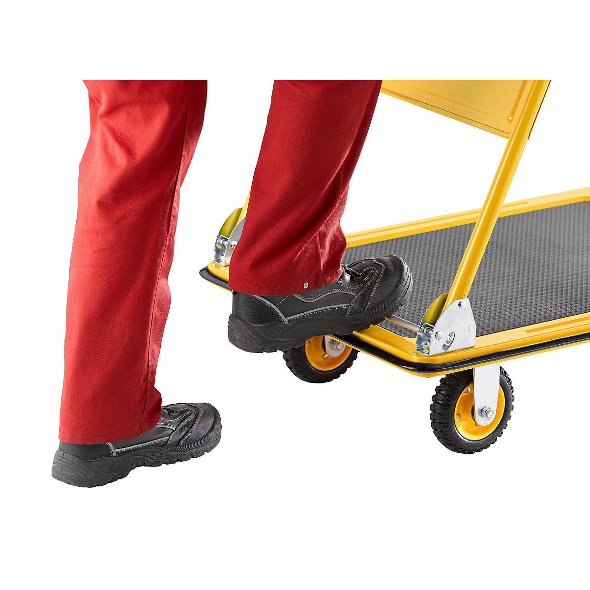 Cărucior cu platformă profesional – eurokraft basic (Imagine produs 3)-2