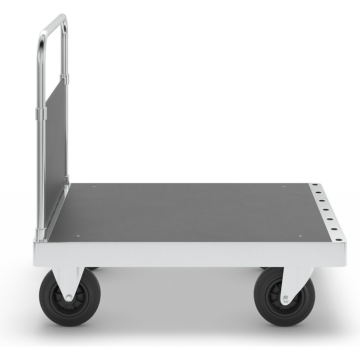 Cărucior cu platformă zincat JUMBO – Kongamek (Imagine produs 4)-3